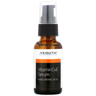 <img alt="Yeouth, Vitamin C & E Serum with Hyaluronic Acid, 1 fl oz (30 ml)" title="Yeouth, Vitamin C & E Serum with Hyaluronic Acid, 1 fl oz (30 ml),671315018990"