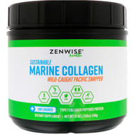 Zenwise Health, Sustainable Marine Collagen, Unflavored, 12 oz (340 g)