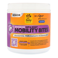Zesty Paw Senior Advanced Hip & Joint Mobility Bites Chicken -- 90 Soft Chews
