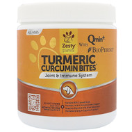 Zesty Paw Turmeric Curcumin Bites Dog Supplement Duck -- 90 Soft Chews