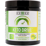 Zhou Nutrition, Keto Drive, Matcha Lemonade, 8.29 oz (235 g)
