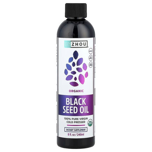 <img alt="Zhou Nutrition, Organic Black Seed Oil, 8 fl oz (240 ml)" title="Zhou Nutrition, Organic Black Seed Oil, 8 fl oz (240 ml),859805006270"