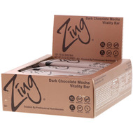 Zing Bars, Vitality Bar, Dark Chocolate Mocha, 12 Bars, 1.76 oz (50 g) Each