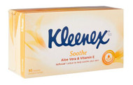 3 PACK OF Kleenex Extra Care Aloe Vera & Vitamin E Tissue 95 Pack