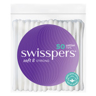 3 PACK OF Swisspers Cotton Tips 50