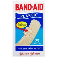 3 PACK OF Johnson'S Band-Aid Plastic Strips 25 Pack