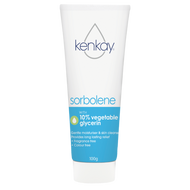 3 PACK OF Kenkay Sorbolene With 10% Vegetable Glycerin Tube 100g