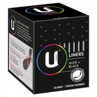 3 PACK OF Kotex U Nude Liners In Black 30 Pack
