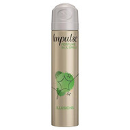 3 PACK OF Impulse Deodorant Body Spray Illusions 75ml