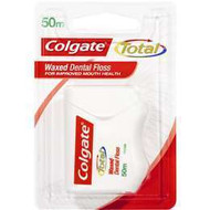 3 PACK OF Colgate Dental Floss Waxed 50m