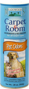 3 PACK OF Meadowoods Pet Carpet & Room Powder 568g