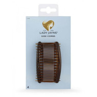 3 PACK OF Lady Jayne Crystal Side Combs 4 Pack