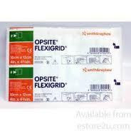 3 PACK OF Opsite Flexigrid Dressing 10X12Cm Single