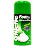 3 PACK OF Gillette Shaving Cream Lemon / Lime 250G