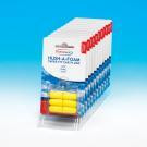 3 PACK OF Surgipack Ear Plug Hush-A-Foam Taper Regular 3