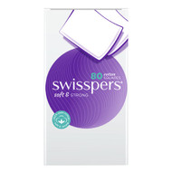 3 PACK OF Swisspers Cotton Wool Squares Pads 80