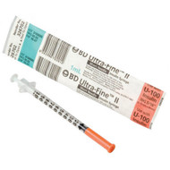 3 PACK OF BD Ultra Fine Syringe+Needle 1ml 29gx12.7mm 10 Pack