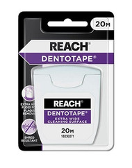 3 PACK OF Reach Dentotape Waxed Floss 20m 1 Pack