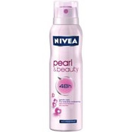 3 PACK OF Nivea Deodorant Aerosol Spray Pearl And Beauty 150ml