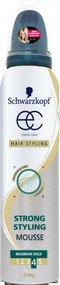 3 PACK OF Schwarzkopf Extra Care Strong Styling Mousse 150G