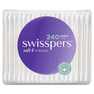3 PACK OF Swisspers Cotton Tips 240