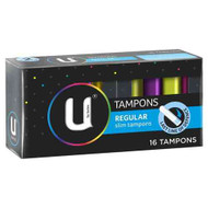 3 PACK OF Kotex U Tampons Regular 16 Pack