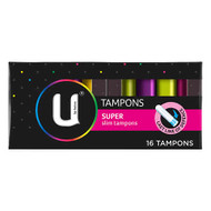 3 PACK OF Kotex U Tampons Super 16 Pack