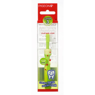 3 PACK OF Pigeon Training Toothbrush Step 3 Lime