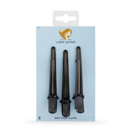 3 PACK OF Lady Jayne Section Hair Clips 3 Pack