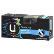 3 PACK OF Kotex U Sport Tampons Regular 16 Pack