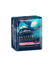 3 PACK OF Libra Invisible Super Pads With Wings 10 Pack