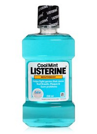 3 PACK OF Listerine Mouthwash Coolmint 250ml