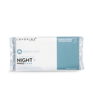 3 PACK OF Lovekins Ultra Thin Night Pads + Wings 6 Pack