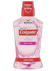 3 PACK OF Colgate Plax Mouthwash Gentle 500ml