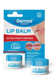 3 PACK OF Dermal Therapy Lip Balm Pot 10g