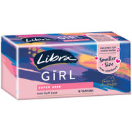 3 PACK OF Libra Girl Super Tampons 16 Pack