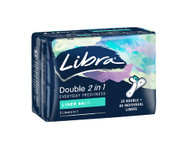 3 PACK OF Libra Liners Thin 2 In 1 20 Pack