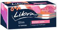 3 PACK OF Libra Slim Super Tampons 16 Pack