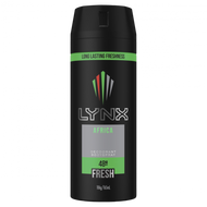 3 PACK OF Lynx Body Spray Africa 165ml