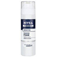 3 PACK OF Nivea Men Shave Foam Sensitive 200ml