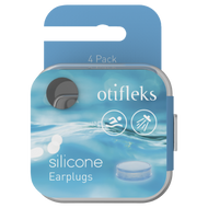 3 PACK OF Otifleks Silicone Earplugs 4 Pack