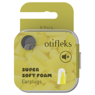 3 PACK OF Otifleks Super Soft Foam Earplugs 8 Pack