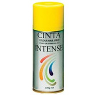 3 PACK OF Cinta Coloured Hair Spray Yellow 100G
