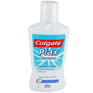 3 PACK OF Colgate Plax Mouthwash Whitening 500ml
