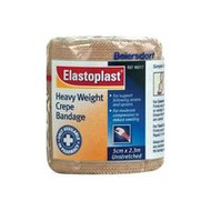 3 PACK OF Elastoplast Crepe Bandage Heavy Weight 5Cm X 2.3M (46017)