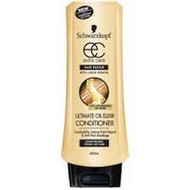 3 PACK OF Schwarzkopf Extra Care Ultimate Oil Elixir Conditioner 400Ml