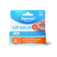 3 PACK OF Dermal Therapy Lip Balm SPF 50+ 10g