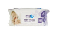 3 PACK OF babyU Baby Wipes Fragrance Free 80 Pack