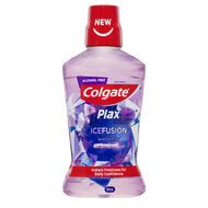 3 PACK OF Colgate Plax Ice Fusion Mouthwash Wintermint 500ml