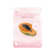 3 PACK OF Designer Brands Rejuvenating Papaya With Icelandic Water Sheet Mask 1 Pack